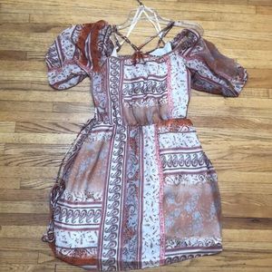 BCBGeneration cold shoulder dress